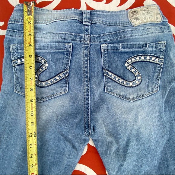 Silver Jeans Suki Capri Jeans size 4 size 27 - Picture 10 of 12